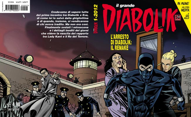 Cover Diabolik il Grande I-2012<br>disegni di Giuseppe Palumbo<br><i>(c) 2012 Astorina</i>