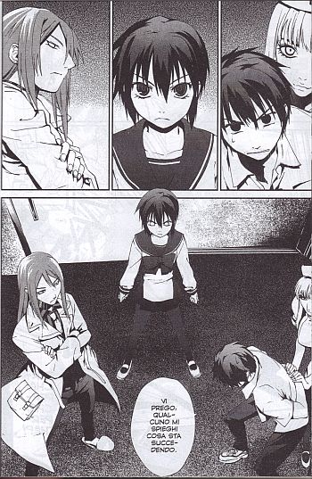 Tutti in scena<br>Maito/Maika, Kuuya, il dottore e Jean<br><i>(c) 2012 GP Publishing</i>