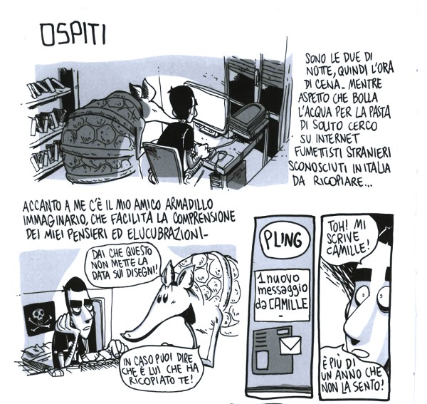 Ospiti, seconda stesura Ospiti, seconda stesura<br><i>(c) 2011 Michele Rech</i>