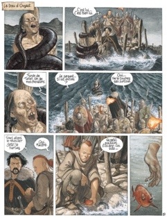 Una tavola tratta da Morgane Una tavola tratta da Morgane<br>disegni di Philippe Delaby<br><i>(c) 2012 Panini Comics</i>