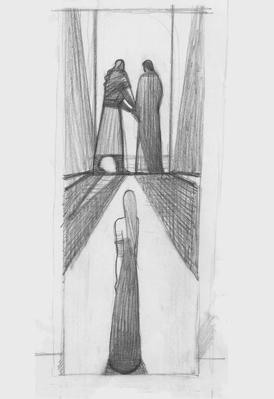 Nausicaa - Bozza<br>disegni di Andrea Serio<br><i>(c) 2012 Vittorio Pavesio Productions</i>