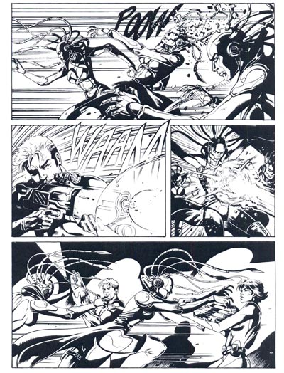 Tavola tratta dal numero 253<br>disegni di Simona Denna e Silvia Corbetta<br><i>(c) 2012 Sergio Bonelli Editore</i>