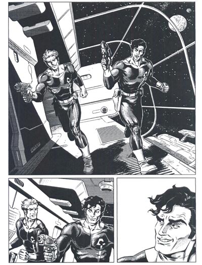 Tavola tratta dal numero 252 Tavola tratta dal numero 252<br>disegni di Patrizia Mandanici<br><i>(c) 2012 Sergio Bonelli Editore</i>