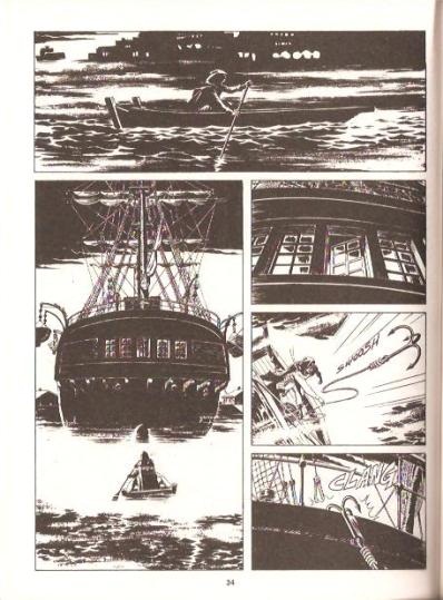 Il silenzioso attracco di Ugo alla nave 