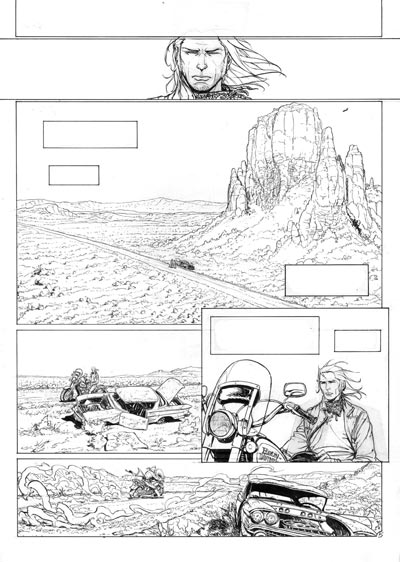 James Healer - Tavola 101<br>disegni di Giulio De Vita<br><i>(c) 2012 GP Publishing</i>