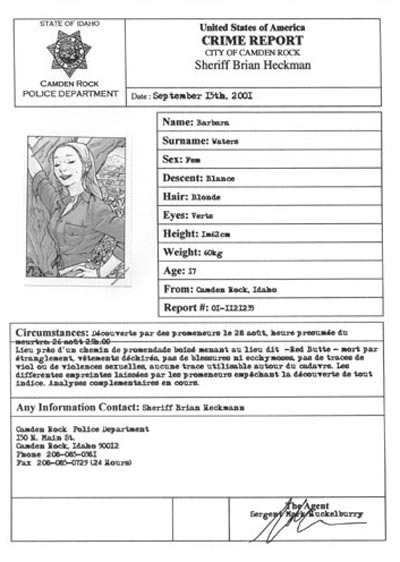 James Healer - Dossier<br>disegni di Giulio De Vita<br><i>(c) 2012 GP Publishing</i>
