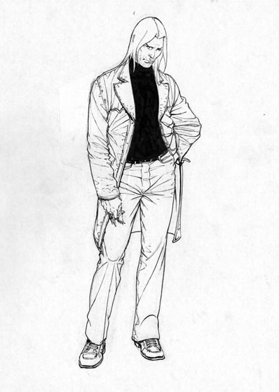 Studio Personaggi: James Healer<br>disegni di Giulio De Vita<br><i>(c) 2012 GP Publishing</i>