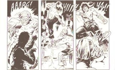 Potenza del Kung-Fu!<br>Vignette di Darko Perovic, Shanghai Devil n.6, pag.92<br><i>(c) 2012 Sergio Bonelli editore</i>