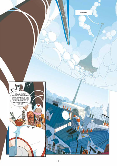 DEI 1 - Tavola 14<br>disegni e colori di Emanuele Tenderini<br><i>(c) 2012 Bao Publishing</i>