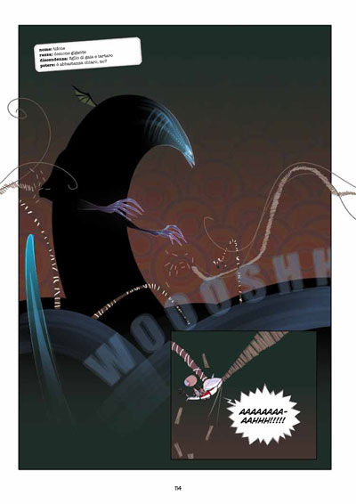 DEI 1 - Tavola 112<br>disegni e colori di Emanuele Tenderini<br><i>(c) 2012 Bao Publishing</i>