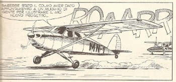 Compare la scritta MN-1<br>Mister No n.40, vignetta di Roberto Diso<br><i>(c) 1978 Sergio Bonelli editore</i>