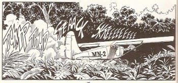 Il Piper M-N 2<br>Vignetta di Bianchini e Santucci da Mister No n.360<br><i>(c) 2005 Sergio Bonelli editore</i>