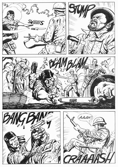 Tavola tratta dal numero 3<br>disegni di Marco Foderà<br><i>(c) 2012 Sergio Bonelli Editore</i>