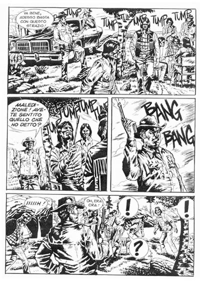 Tavola tratta dal numero 4<br>disegni di Alessandro Pastrovicchio<br><i>(c) 2012 Sergio Bonelli Editore</i>