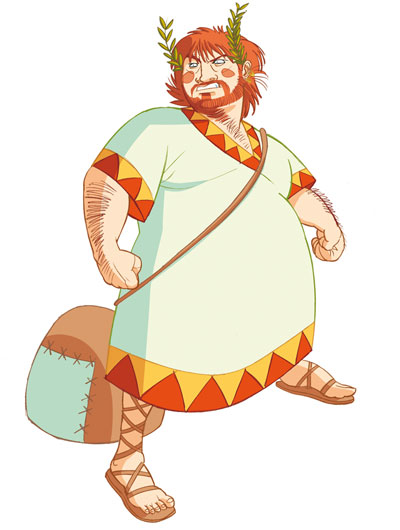DEI - Studi Personaggi, definitivi: Bacchus<br>disegni e colori di Emanuele Tenderini<br><i>(c) 2012 Bao Publishing</i>