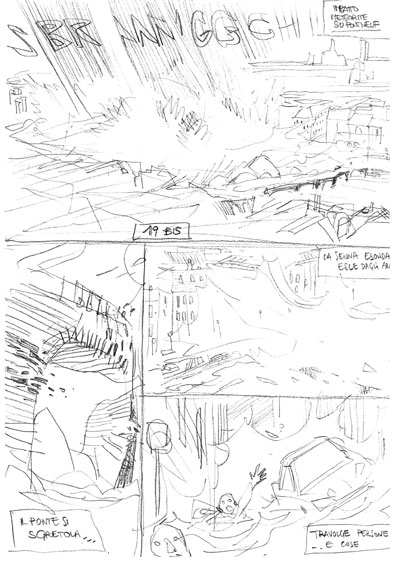 Darwin - Matita Tavola 20<br>disegni di Luigi Piccatto<br><i>(c) 2012 Sergio Bonelli Editore</i>