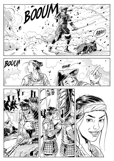 Colpi di cannone<br>disegni di Luca Enoch<br><i>(c) 2012 Sergio Bonelli Editore</i>
