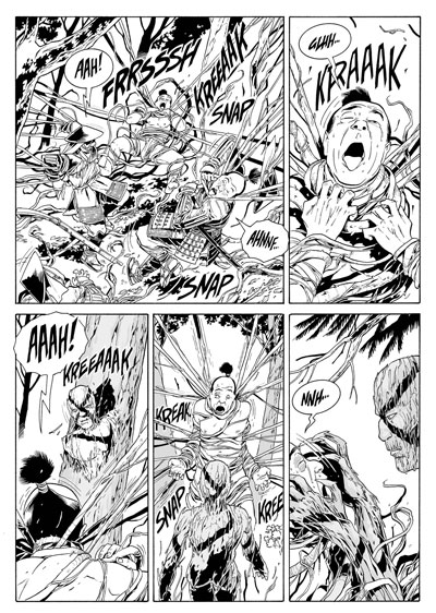 L'attacco dei Cardi L'attacco dei Cardi<br>disegni di Luca Enoch<br><i>(c) 2012 Sergio Bonelli Editore</i>