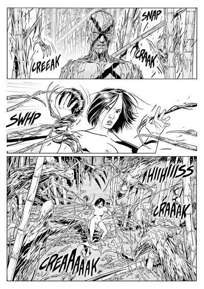 Lilith e i Cardi<br>disegni di Luca Enoch<br><i>(c) 2012 Sergio Bonelli Editore</i>