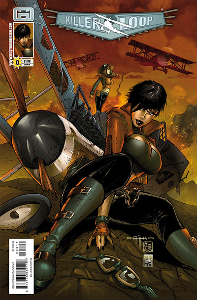Cover USA Numero 0<br>disegni di Giuseppe Cafaro, chine di Lorenzo Ruggiero, colori di Alessia Nocera<br><i>(c) 2012 GG Studio</i>