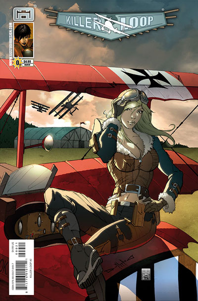 Cover USA Numero 0<br>disegni di Pasquale Qualano, colori di Alessia Nocera<br><i>(c) 2012 GG Studio</i>