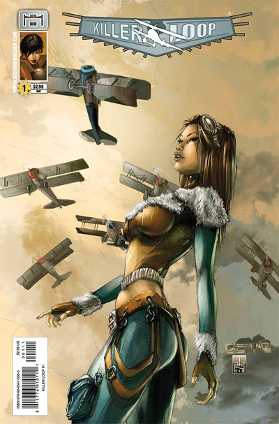 Cover USA Numero 1<br>disegni di Giuliano Monni, colori di Alessia Nocera<br><i>(c) 2012 GG Studio</i>