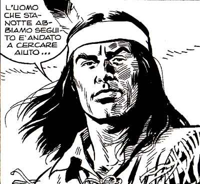 Tiger Jack, in tutto il suo splendore<br>Tex 618, pag.58 - Disegno di Ernesto Garcia Seijas<br><i>(c) 2012 Sergio Bonelli Editore</i>