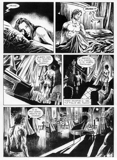 Tavola tratta dal numero 148<br>disegni di Fabiano Ambu<br><i>(c) 2012 Sergio Bonelli Editore</i>