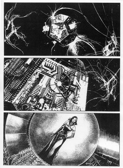 Tavola tratta dal numero 148 Tavola tratta dal numero 148<br>disegni di Fabiano Ambu<br><i>(c) 2012 Sergio Bonelli Editore</i>