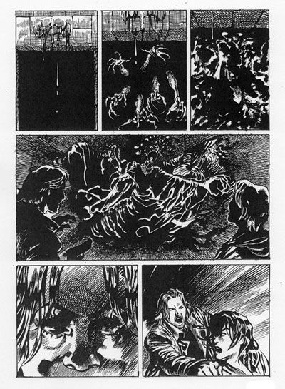 Tavola tratta dal numero 151<br>disegni di Fabio Celoni<br><i>(c) 2012 Sergio Bonelli Editore</i>