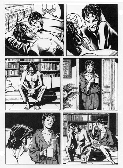 Tavola tratta dal numero 152 Tavola tratta dal numero 152<br>disegni di Fabio Bartolini<br><i>(c) 2012 Sergio Bonelli Editore</i>