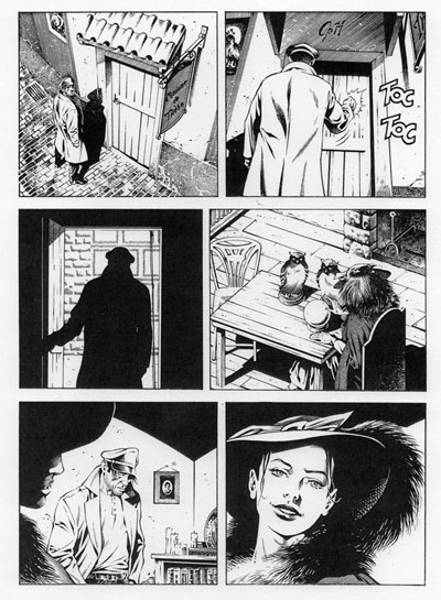 Tavola tratta dal numero 153<br>disegni di Alessandro Bocci<br><i>(c) 2012 Sergio Bonelli Editore</i>