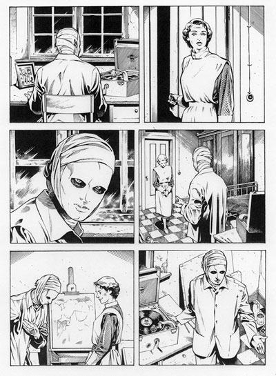 Tavola tratta dal numero 153 Tavola tratta dal numero 153<br>disegni di Alessandro Bocci<br><i>(c) 2012 Sergio Bonelli Editore</i>