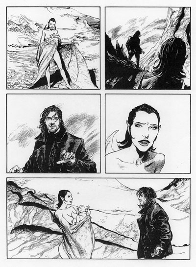 Tavola tratta dal numero 154 Tavola tratta dal numero 154<br>disegni di Michele Cropera<br><i>(c) 2012 Sergio Bonelli Editore</i>
