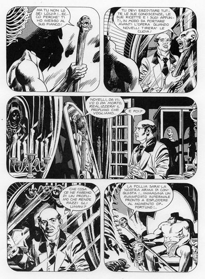 Tavola tratta dal Maxi numero 4 Tavola tratta dal Maxi numero 4<br>disegni di Alessandro Baggi<br><i>(c) 2012 Sergio Bonelli Editore</i>