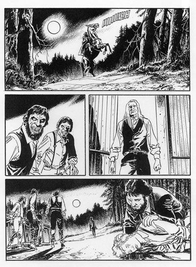 Tavola tratta dallo Speciale numero 8<br>disegni di Luca Raimondo<br><i>(c) 2012 Sergio Bonelli Editore</i>