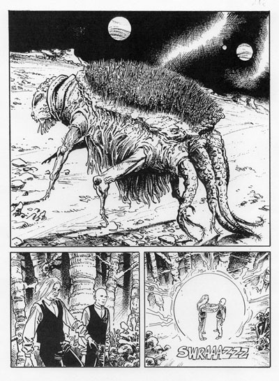 Tavola tratta dallo Speciale numero 8<br>disegni di Luca Raimondo<br><i>(c) 2012 Sergio Bonelli Editore</i>