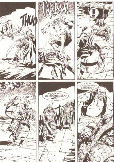 Goh, maestro di arti marziali<br>Tavola pag.90, Shanghai Devil n.7<br><i>(c) 2012 Sergio Bonelli editore</i>