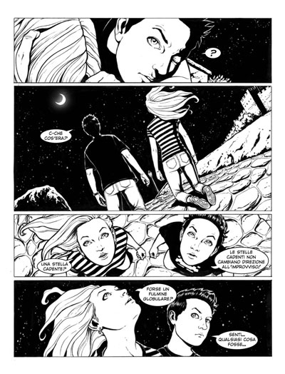 Tavola 4<br>disegni di Rosario Raho<br><i>(c) 2012 Giuseppe Di Bernardo & Light&Darkness Publishing</i>