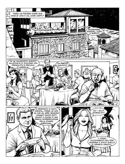 Tavola 7<br>disegni di Rosario Raho<br><i>(c) 2012 Giuseppe Di Bernardo & Light&Darkness Publishing</i>