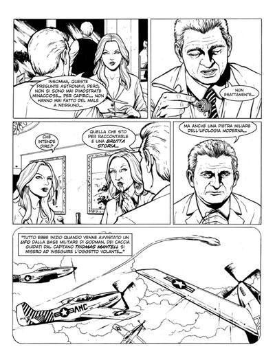 Tavola 12<br>disegni di Rosario Raho<br><i>(c) 2012 Giuseppe Di Bernardo & Light&Darkness Publishing</i>