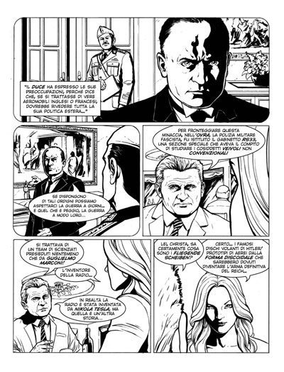 Tavola 21<br>disegni di Rosario Raho<br><i>(c) 2012 Giuseppe Di Bernardo & Light&Darkness Publishing</i>