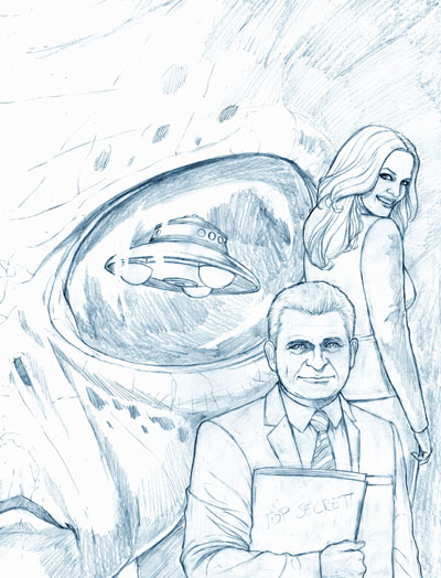 Cover - Matite<br>disegni di Rosario Raho<br><i>(c) 2012 Giuseppe Di Bernardo & Light&Darkness Publishing</i>