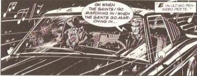 When the Saints Go Marchin' In When the Saints Go Marchin' In<br>Vignetta di Armitano & Furnò, Cassidy n.18, pag.98<br><i>(c) 2011 Sergio Bonelli editore</i>