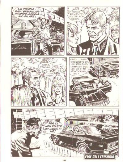 Riunione della famiglia Cassidy Riunione della famiglia Cassidy<br>Tavola di Fabio Valdambrini, Cassidy n.16, pag.98<br><i>(c) 2011 Sergio Bonelli editore</i>