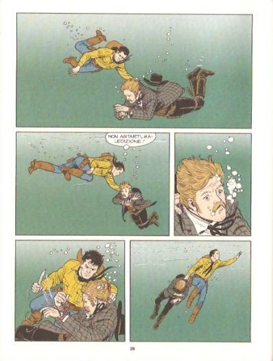 Tex e Samuel Chance Tex e Samuel Chance<br>Tavola di Ugolino Cossu, pag.26<br><i>(c) 2012 Sergio Bonelli editore</i>