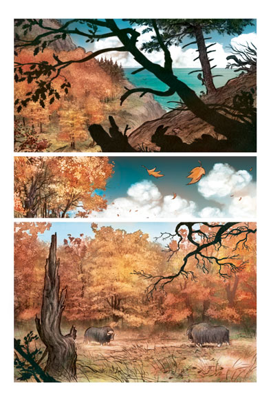 Love numero 2 - Tavola 1<br>disegni e colori di Federico Bertolucci<br><i>(c) 2012 Edizioni BD</i>