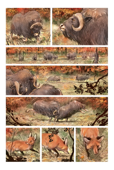 Love numero 2 - Tavola 2<br>disegni e colori di Federico Bertolucci<br><i>(c) 2012 Edizioni BD</i>