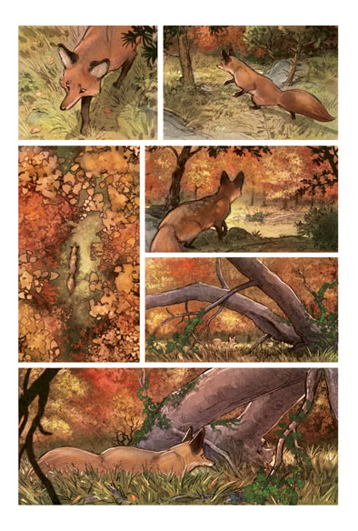 Love numero 2 - Tavola 3<br>disegni e colori di Federico Bertolucci<br><i>(c) 2012 Edizioni BD</i>