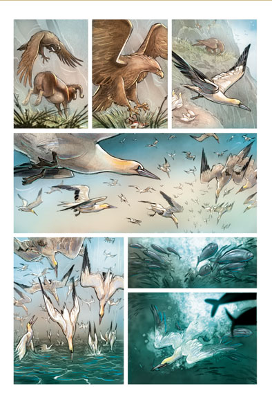 Love numero 2 - Tavola 7<br>disegni e colori di Federico Bertolucci<br><i>(c) 2012 Edizioni BD</i>